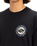 The Quiksilver Mens Circle Back T-Shirt in Black