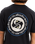 The Quiksilver Mens Circle Back T-Shirt in Black