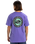 The Quiksilver Mens Circle Back T-Shirt in Dusted Peri