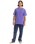 The Quiksilver Mens Circle Back T-Shirt in Dusted Peri