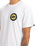 The Quiksilver Mens Circle Back T-Shirt in White