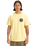 The Quiksilver Mens Circle Back T-Shirt in Popcorn