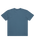 The Quiksilver Mens Skull Lines T-Shirt in Coronet Blue