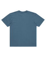 The Quiksilver Mens Skull Lines T-Shirt in Coronet Blue