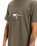 The Quiksilver Mens Skull Lines T-Shirt in Grape Leaf