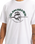 The Quiksilver Mens Skull Lines T-Shirt in White
