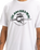 The Quiksilver Mens Skull Lines T-Shirt in White