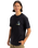 The Quiksilver Mens Palm Lines T-Shirt in Black