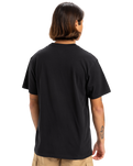 The Quiksilver Mens Fineline T-Shirt in Black