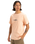 The Quiksilver Mens Fineline T-Shirt in Peach Parfait
