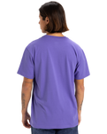 The Quiksilver Mens Fineline T-Shirt in Dusted Peri