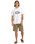 The Quiksilver Mens Locked Up T-Shirt in White