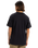 The Quiksilver Mens Typed Out T-Shirt in Black