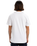The Quiksilver Mens Typed Out T-Shirt in White