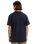 The Quiksilver Mens Sun Faded T-Shirt in Dark Navy