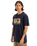 The Quiksilver Mens Sun Faded T-Shirt in Dark Navy