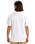 The Quiksilver Mens Sun Faded T-Shirt in White