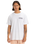 The Quiksilver Mens Palm Square T-Shirt in White