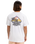 The Quiksilver Mens Palm Square T-Shirt in White