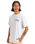 The Quiksilver Mens Palm Square T-Shirt in White