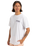 The Quiksilver Mens Palm Square T-Shirt in White