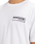 The Quiksilver Mens Palm Square T-Shirt in White
