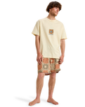 The Quiksilver Mens Bloomy T-Shirt in Summer Melon