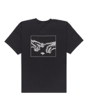 Electric Connection T-Shirt in Black