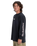 The Quiksilver Mens Mercury Old English Long Sleeve T-Shirt in Black