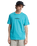The Quiksilver Mens Fineline T-Shirt in Aqua