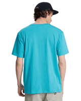 The Quiksilver Mens Fineline T-Shirt in Aqua