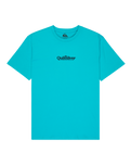 The Quiksilver Mens Fineline T-Shirt in Aqua