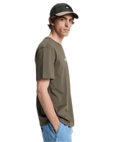 The Quiksilver Mens Fineline T-Shirt in Grape Leaf
