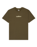 The Quiksilver Mens Fineline T-Shirt in Grape Leaf