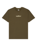 The Quiksilver Mens Fineline T-Shirt in Grape Leaf