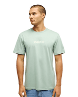 The Quiksilver Mens Fineline T-Shirt in Iceberg Green