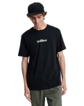 The Quiksilver Mens Fineline T-Shirt in Black