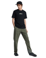 The Quiksilver Mens Fineline T-Shirt in Black
