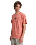 The Quiksilver Mens Fineline T-Shirt in Desert Sand