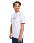 The Quiksilver Mens Fineline T-Shirt in White