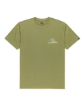 The Quiksilver Mens Light Waves T-Shirt in Loden Green