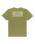 The Quiksilver Mens Light Waves T-Shirt in Loden Green