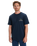The Quiksilver Mens Light Waves T-Shirt in Dark Navy