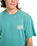 The Quiksilver Mens Gotam Foam T-Shirt in Deep Sea