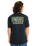 The Quiksilver Mens Gotam Foam T-Shirt in Black