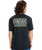 The Quiksilver Mens Gotam Foam T-Shirt in Black