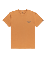 The Quiksilver Mens Anchor Lockup T-Shirt in Almond
