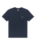 The Quiksilver Mens Anchor Lockup T-Shirt in Dark Navy
