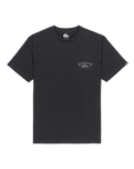 The Quiksilver Mens Anchor Lockup T-Shirt in Black