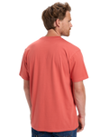 The Quiksilver Mens Anchor Lockup T-Shirt in Mustard